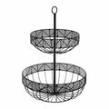 Fruit Bowl 5five Simply Smart Black Metal 30 x 30 x 42 cm