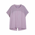 Damen Kurzarm-T-Shirt Puma Cloudspun Mix Lavendel