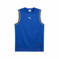 Basketball-T-Shirt Puma Winning t Mesh Blau
