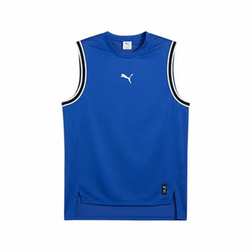 Basketball-T-Shirt Puma Winning t Mesh Blau