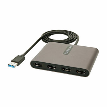 USB 3.0 to HDMI Adapter Startech USB32HD4 Black