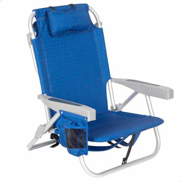 Beach Chair Aktive 50 x 53 x 78 cm Blue