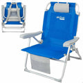 Beach Chair Aktive 55 x 66 x 86 cm Blue Grey