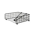 Napkin holder Quid Ebano Black Metal 19 x 19 x 7 cm