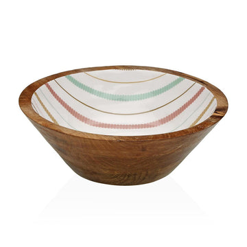 Salad Bowl Versa Flint Mango wood 30 x 10 x 30 cm