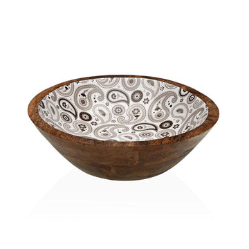 Salad Bowl Versa Glob Mango wood 24 x 7 x 24 cm