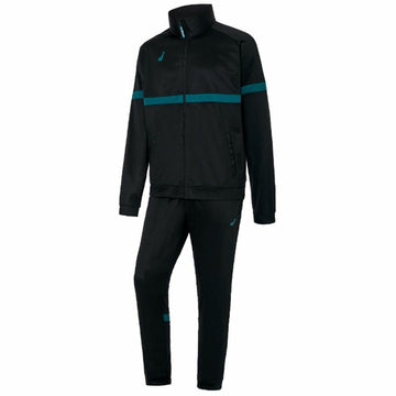 Tracksuit for Adults Joluvi Speck Blue Black Unisex 2 Pieces
