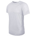 Men’s Short Sleeve T-Shirt Joluvi Silver White
