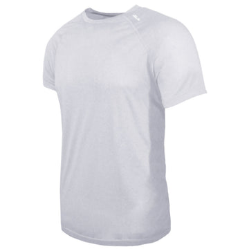 Men’s Short Sleeve T-Shirt Joluvi Silver White