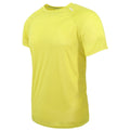Men’s Short Sleeve T-Shirt Joluvi Silver Yellow