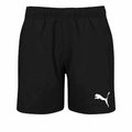 Herren Badehose Puma Swim Medium Length Schwarz