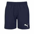 Herren Badehose Puma Swim Medium Length Dunkelblau