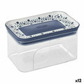 Tin Stefanplast 55551 55551 Blue Plastic 700 ml 10,3 x 8 x 15,5 cm Hermetic (12 Units)