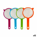 Strainer Kinvara 22224 Blue Green Purple Orange Aluminium polypropylene Plastic Ø 8 cm (12 Units)