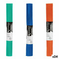 Non-slip Mat Kinvara SJ-A104-2 SJ-A104-2 Blue Rubber Plastic 45 x 100 cm 45 x 0,01 x 100 cm 5 x 45 x 5 cm (24 Units)
