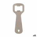 Bottle opener Kinvara 04325-1 04325-1 Silver Stainless steel 11 x 4 x 0,5 cm 11 x 18,5 x 0,05 cm (12 Units)