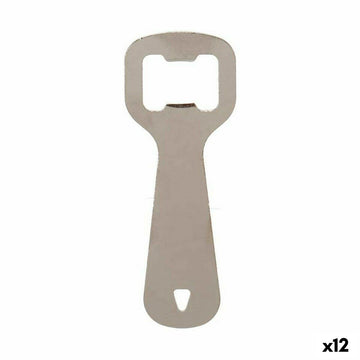 Bottle opener Kinvara 04325-1 04325-1 Silver Stainless steel 11 x 4 x 0,5 cm 11 x 18,5 x 0,05 cm (12 Units)