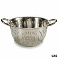 Strainer Kinvara 2601-24CM 2601-24CM Silver Stainless steel 24 x 12,5 x 30,5 cm 30,5 x 12,5 x 24 cm (24 Units)