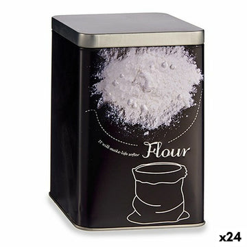 Tin Kinvara W7067-2 W7067-2 Black 1 L Flour (24 Units)