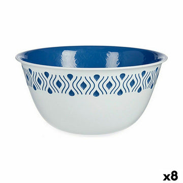 Salad Bowl Stefanplast 55101 Tosca Blue Plastic 29 x 13 x 29 cm (8 Units)