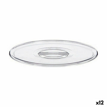 Cover Stefanplast 55160 Tosca Transparent Plastic 23,5 x 2 x 23,5 cm (12 Units)
