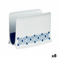 Napkin holder Stefanplast 55351 Tosca Blue Plastic 8,8 x 11 x 15 cm (8 Units)