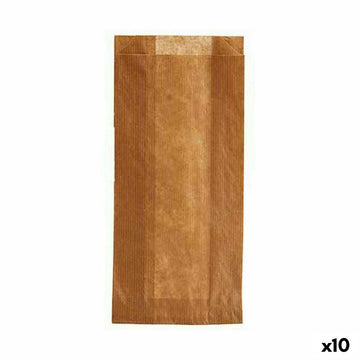 Reusable Food Bag Set Kinvara 190939000485 190939000485 Cellulose 12 x 27 cm 12 x 0,001 x 27 cm Compostable (10 Units)
