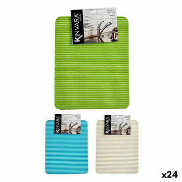 Non-slip Mat Kinvara SJ-A106 SJ-A106 Plastic 32 x 40 cm (24 Units)