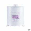 Biscuit and cake box Kinvara 570/155002 My kitchen My Rules White Tin 17 x 20 x 17 cm (12 Units)
