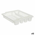 Draining Rack for Kitchen Sink Kinvara 2601405-2 2601405-2 White 46 x 8 x 37,5 cm (12 Units)