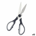 Kitchen Scissors Kinvara KT156088 KT156088 Black Silver Stainless steel 8,5 x 21 x 1,5 cm (12 Units)