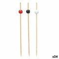 Bamboo toothpicks Kinvara 36339 36339 Bamboo Aperitif (24 Units)