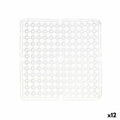 Non-slip Mat Kinvara 29100273 29100273 Transparent Plastic 28 x 0,1 x 28 cm 28,5 x 0,1 x 28 cm Sink (12 Units)