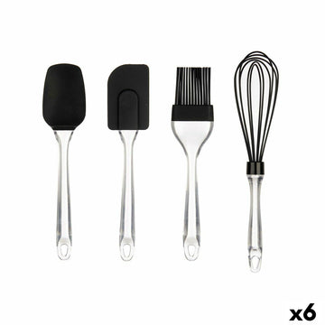 Set of Kitchen Utensils Kinvara KT151037 KT151037 Silicone Plastic 20 x 29 x 5 cm Bakery (6 Units)