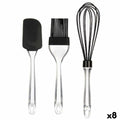 Set of Kitchen Utensils Kinvara KT11-5521D KT11-5521D Silicone Plastic 14,5 x 29 x 5 cm 15,5 x 34 x 6 cm Bakery (8 Units)