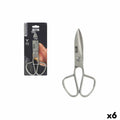 Kitchen Scissors Quttin Pro 21 cm (6 Units)
