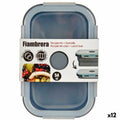 Lunch box Kinvara CH19130-1 CH19130-1 Grey Transparent ABS 540 ml (12 Units)
